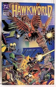 "HAWKWORLD" Issue # 14 (August, 1991) DC Comics/ Comic Book (HAWKMAN Spin-Off) - Bild 1 von 1