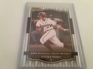 2008 Razor Signature Series MLB Buster Posey SF Giants Catcher RC 