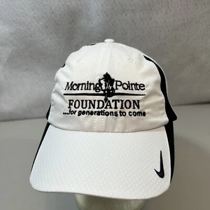 Nike Dri-Fit Adult Unisex hat cap white black New - Picture 1 of 12