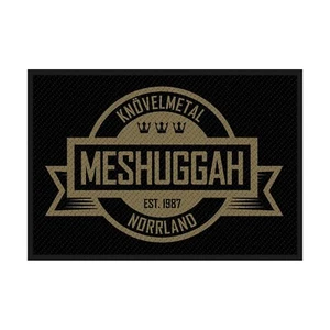 MESHUGGAH Patch: CREST : album cover Official Licensed Merchandise fan gift £pb - Imagen 1 de 8