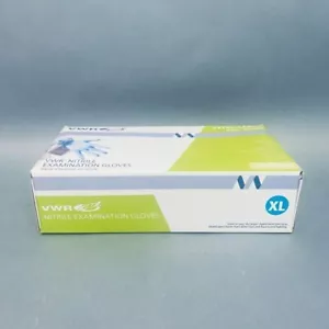 VWR Nitrile Exam Gloves Extra Large 5 Boxes of 100 Gloves Each - Picture 1 of 6