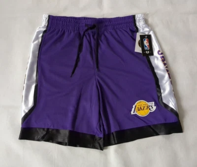Pantalones Cortos NBA Para Hombre Grandes Lebron James #23 LA Lakers Púrpura/Blanco King Court - Nuevos con Etiquetas Foto 1 de 4
