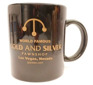 Taza de café de empeño de oro y plata de fama mundial Las Vegas Nevada recuerdo - Imagen 1 de 4