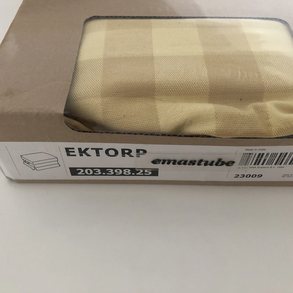IKEA Ektorp Bezug für Hocker Skaftarp gelb Cover 203.398.25 NEU OVP - Bild 1 von 1