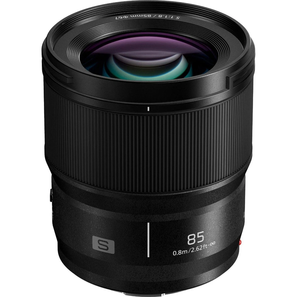 Panasonic LUMIX S 85mm f/1.8 Telephoto Lens - Leica L