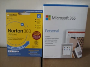 MICROSOFT OFFICE 365 PERSONAL 2024 + NORTON 360 FÜR 3 GERÄTE 3 MONATE PER E-MAIL