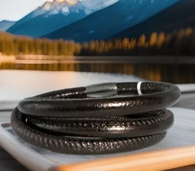 Brazalete Triple Brighton Woodstock Bronce 23 1/2" SM JF228A NUEVO CON ETIQUETAS Foto 1 de 2