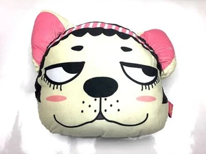 Girl Cute Dog Plush Car Head Neck Rest Travel Pillow Headrest Gift - Imagen 1 de 2