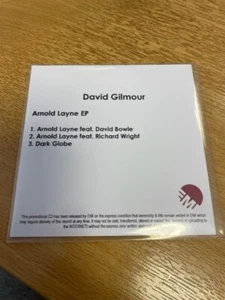 DAVID GILMOUR - ARNOLD LAYNE EP - 3MIX EMI CD PROMO DAVID BOWIE RICHARD WRIGHT