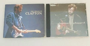 2 Pack Eric Clapton Unplugged And The Cream of Clapton Audio CDs By Eric Clapton - Imagen 1 de 4
