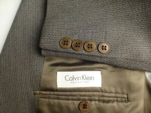 Calvin Klein Collection Sport Coat 40R Excellent Condition Italy Jacket Blazer