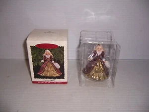 1996 Hallmark Keepsake Ornament Holiday Barbie Collector's Series #4 NEW - Picture 1 of 7