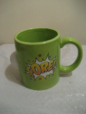 FORE! Taza de café grande de 20 onzas para golfistas, nueva por Big Bouth Toys Foto 1 de 4
