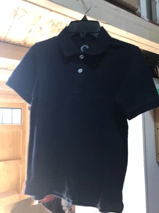 Wonder Nation Navy Polo Shirt Kids Size 6-7 New - Picture 1 of 2