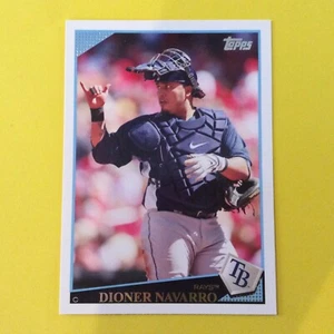 Topps #519 2009 Dioner Navarro Tampa Bay Rays - Imagen 1 de 2