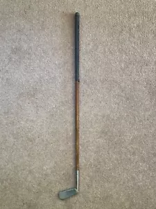 VINTAGE Wooden Golf Club Putter English Steel Corporation ESC Sheffield Rustless - Picture 1 of 6