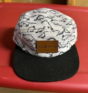 Cash & Co Hat Cap Youth Hat White Black Snapback S/M - Picture 1 of 4