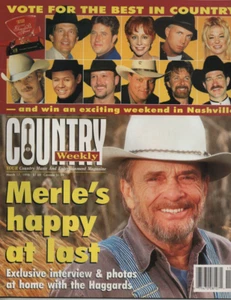 Country Weekly Magazine March 17 1998 Merle Haggard Lee Ann Womack Robert Duvall - Picture 1 of 3