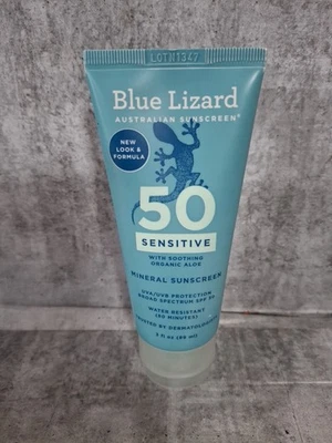Blue Lizard SENSITIVE Mineral Sunscreen 3 Fl Oz Exp.03/2027(h) - Image 1 of 3