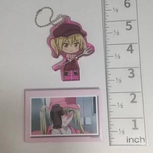 ¡Células A78031 en funcionamiento! Hataraku Saibo Can insignia acrílico encanto Eosinófilo - Imagen 1 de 4