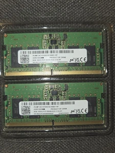 Micron DDR5 RAM (2x8GB) Kit 5600MHz SODIMM - Bild 1 von 2