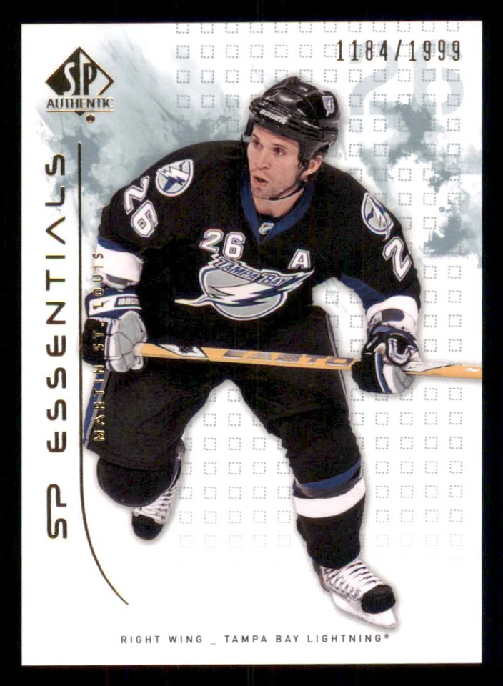 2009-10 SP Authentic #131 Martin St. Louis ESS /1999 - Image 1 of 2