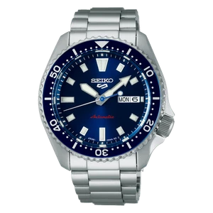 Reloj Seiko 5 Sort SRPL83K1 Skx Estilo Automático 42,5mm Acero Esfera Azul - Bild 1 von 3