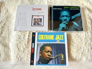 3 x JOHN COLTRANE CDs : Blue Train, Giant Steps + Coltrane Jazz - Picture 1 of 4