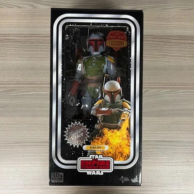 BOBA FETT ESB HOT TOYS EXCLUSIVE 40TH ANNIVERSARY 1/6TH STAR WARS VINTAGE MMS571 - Image 1 of 4