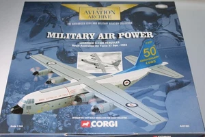 CORGI AVIATION ARCHIVE 1:144 LOCKHEED C-130E HERCULES - 37 SQN RAAF 1993 AA31303 - Picture 1 of 2