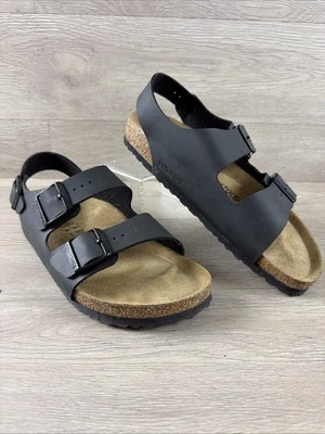 Sandalias Birkenstock Arizona negras Birko-Flor unisex 42 nuevas sin caja Foto 1 de 4
