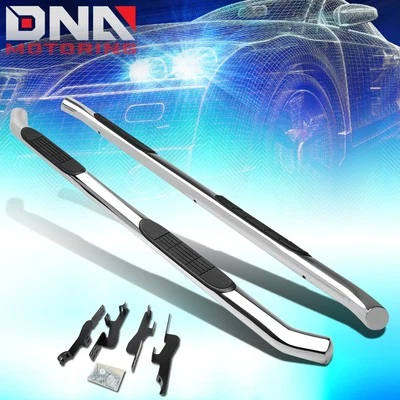 Para 2001-2008 Acura MDX/Honda Pilot Side Step barra nerf placa de corrida cromada - Imagem 1 de 4