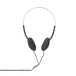 NEDIS On-Ear Headphones with Deep Bass, Slim-line Lightweight Headset for Runnin - Picture 1 of 4