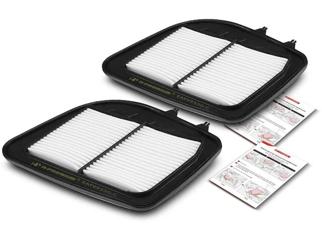 发动机空气过滤器套件适用于 2004 - 2009 凯迪拉克 SRX 2005 2006 2007 2008 FJ372PM — 第 1/1 张图片