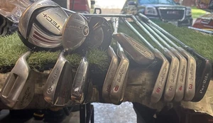 Arnold Palmer Axiom Tour 3-9 Iron Steel Shaft. Combo Set 3 Wedges 3 Woods Bag - Picture 1 of 24