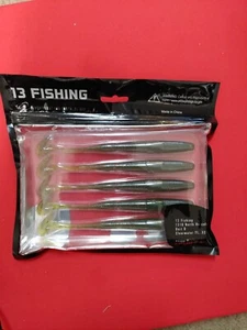 13 Fishing Ninja Tail Ninja Worm 7" Mardi Craw 5pk - Picture 1 of 1