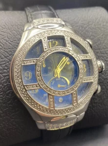 JOE RODEO Tic Tac Toe DIAMOND Herren Chronograph Uhr *** - Bild 1 von 7