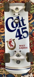 Santa Cruz Colt 45 Malt Liqour Mini Skateboard Cruiser - Picture 1 of 6