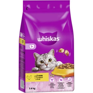 Whiskas Dry Adult 1+ With Chicken 3 X 8.38 Lbs - Picture 1 of 3