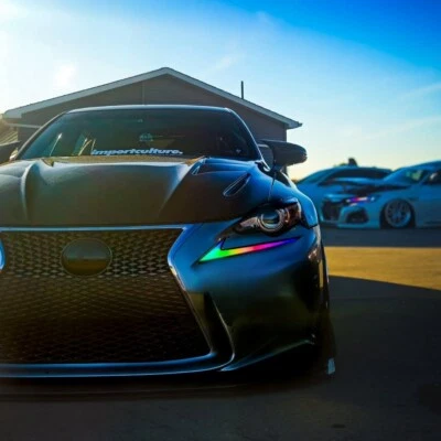 Luces de circulación diurna RGB para Lexus IS200t/300 IS250 350 F DRL 2013-2016 lámparas Foto 1 de 4