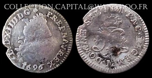 Louis XIV 4 Sols aux 2 L Coronné 1696M (Toulouse) - Bild 1 von 1