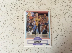 1990-91 Fleer MAGIC JOHNSON - Picture 1 of 2