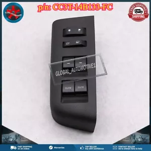 For 13-16 Ford F-350 F350 CC3T-14540-BAW Drivers Side Left Master Window Switch - Bild 1 von 4