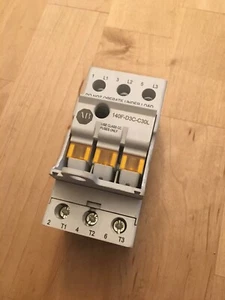 Allen-Bradley 140F-D3C-C30L Fuse Holder 3 Pole 30 Amp 600VAC Class CC Fuse - Picture 1 of 2