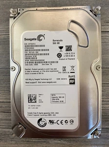 Seagate Barracuda 500GB Internal 7200RPM 3.5" (ST500DM002) Hard Drive - Picture 1 of 6