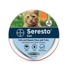 Flea and Tick Collar 8 Months Protection for Cats-Pet Health，Brand New,Skin Care
