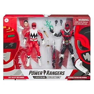 Power Rangers Lightning Collection: Figura Red Ranger & Psycho Red Ranger - Imagen 1 de 10