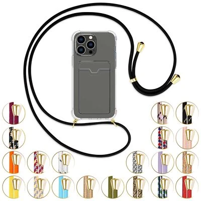 Collana (O) per Apple iPhone 14 Pro Max Cover protettiva Custodia con catena - Immagine 1 di 4