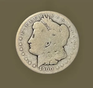 1900-O Morgan Silver Dollar Good - Picture 1 of 2
