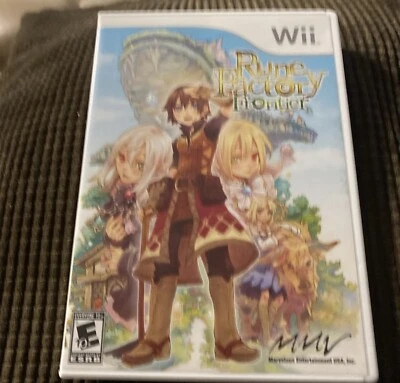 Rune Factory Frontier (Nintendo Wii, 2009) Complete Manual, Disc - Image 1 of 4
